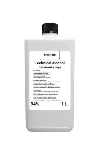 Спирт для омывателя 94% MyChem 1 л Ст-1 фото
