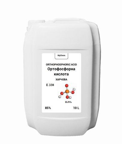 Ортофосфорна кислота 10 л Харчова фосфорна кислота 85% MyChem ОК-10 фото