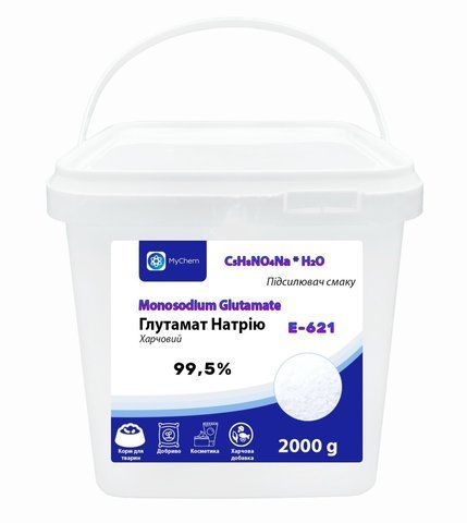 Глутамат натрия усилитель вкуса 2 кг Пищевая добавка E-621 ГН-2 фото
